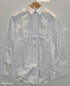 63x British Forces female long sleeved shirts - White
