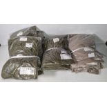 7x British Army trousers Tropical Stone - mixed sizes, 13x British Forces coveralls - Olive - mixed