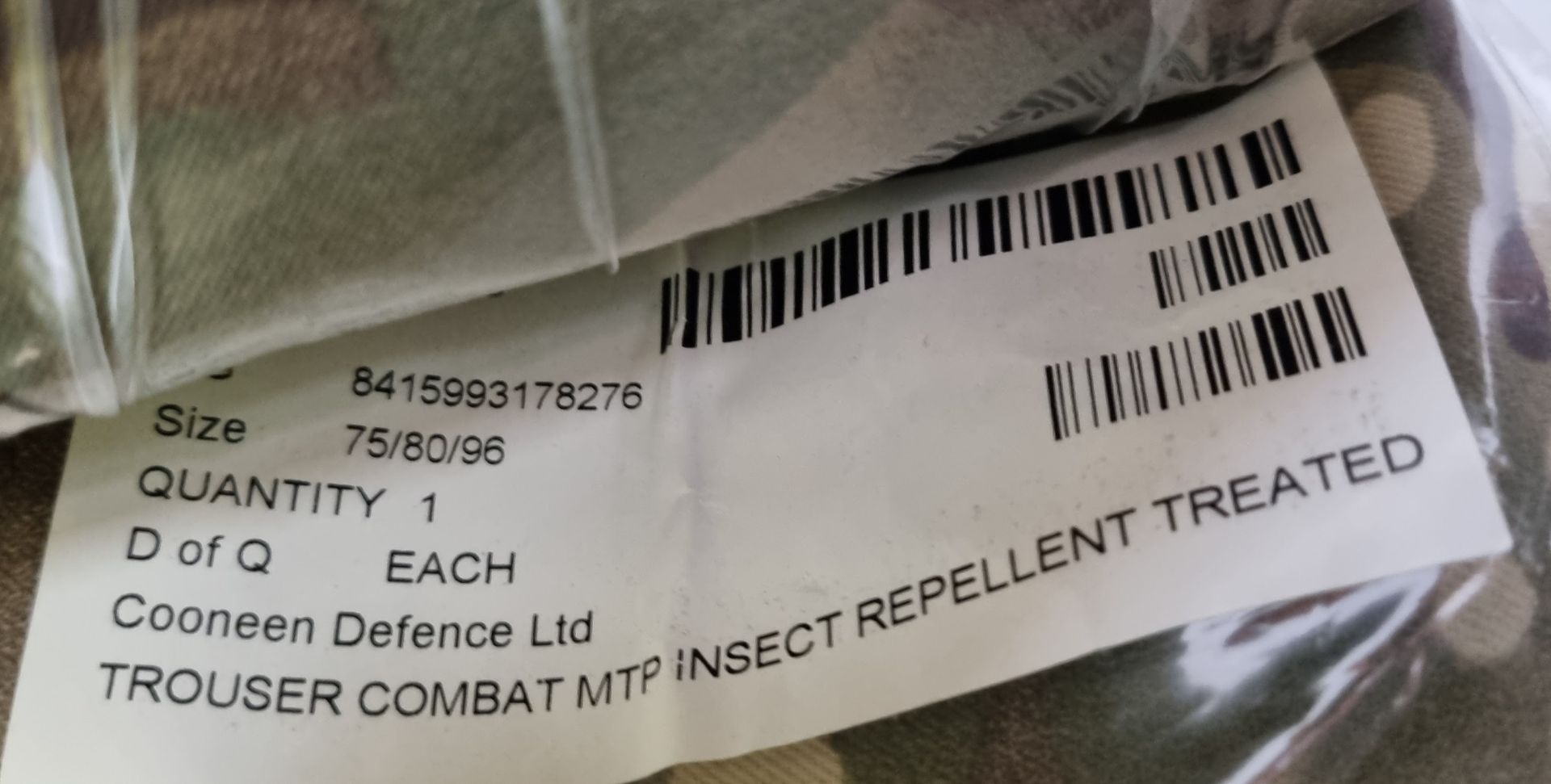 50x British Army MTP combat trousers mixed types - see pictures for selection of sizes - Image 26 of 35