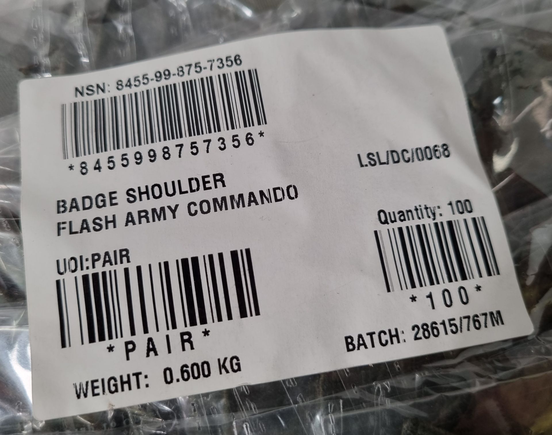 Approx. 1000x British forces mixed ranks badges - see pictures for types - Image 6 of 20
