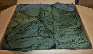 30x Medium weight sleeping bags - various types - may include arctic