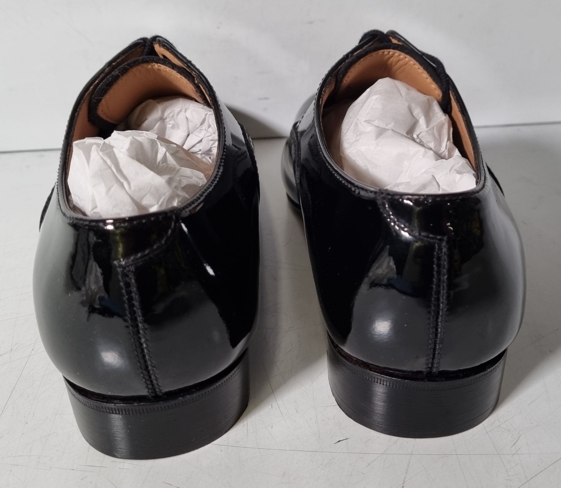 6x pairs of John Land patent shoes - Black - Size 5M - Image 29 of 44