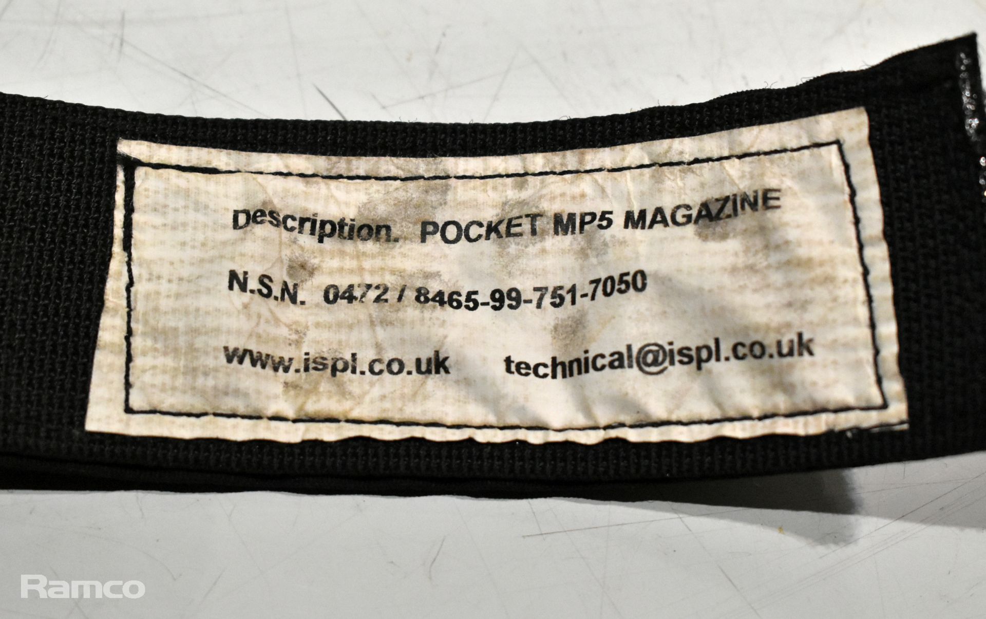 Various types of ex-military black accessories - 17 kg - Image 5 of 11