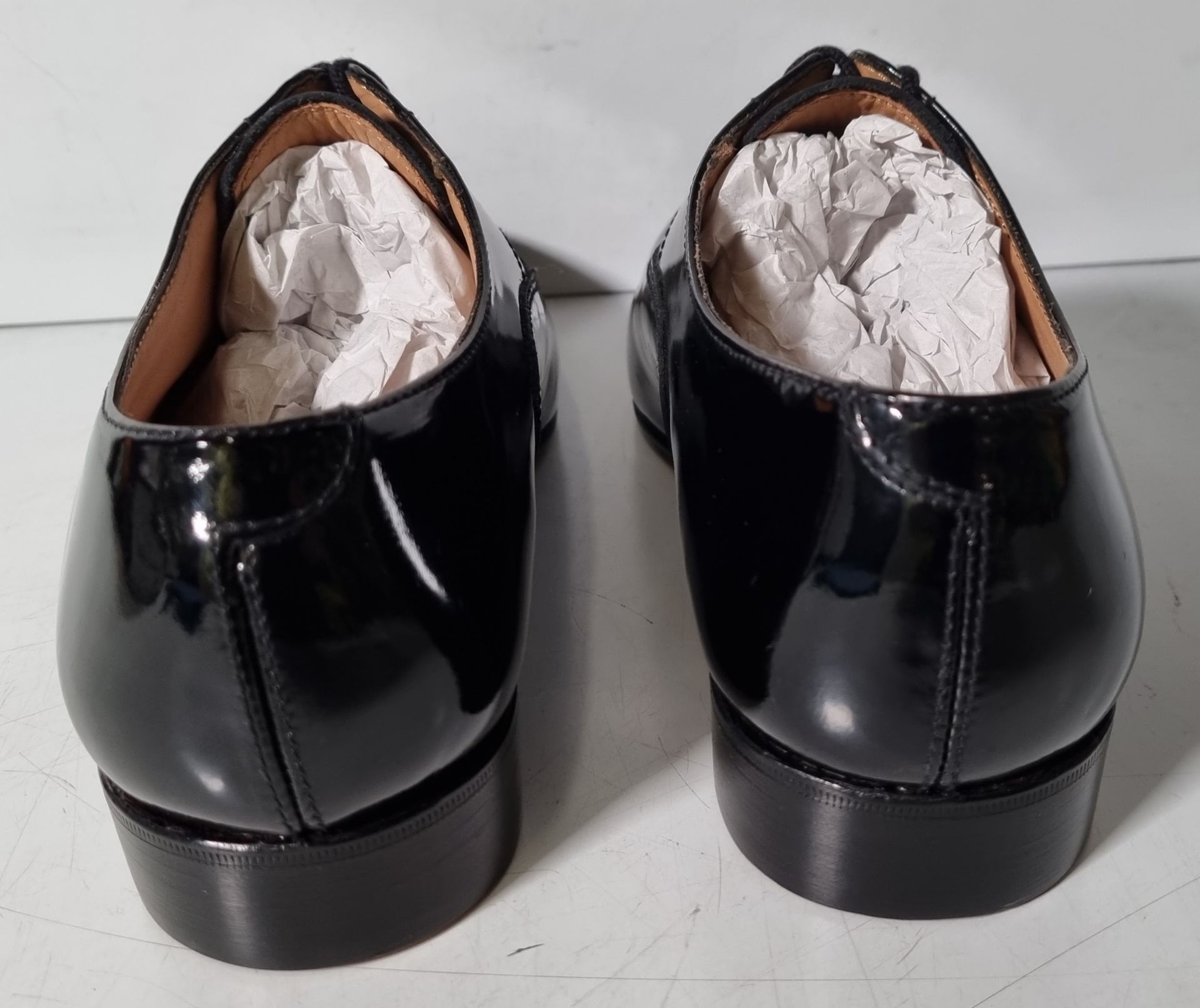 6x pairs of John Land patent shoes - Black - Size 5M - Image 36 of 44
