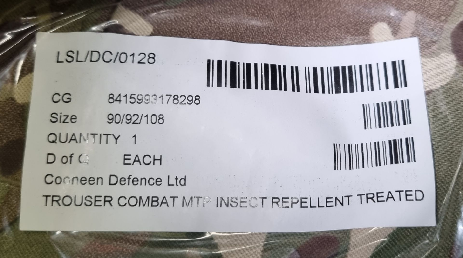 50x British Army MTP combat trousers mixed types - see pictures for selection of sizes - Image 25 of 35