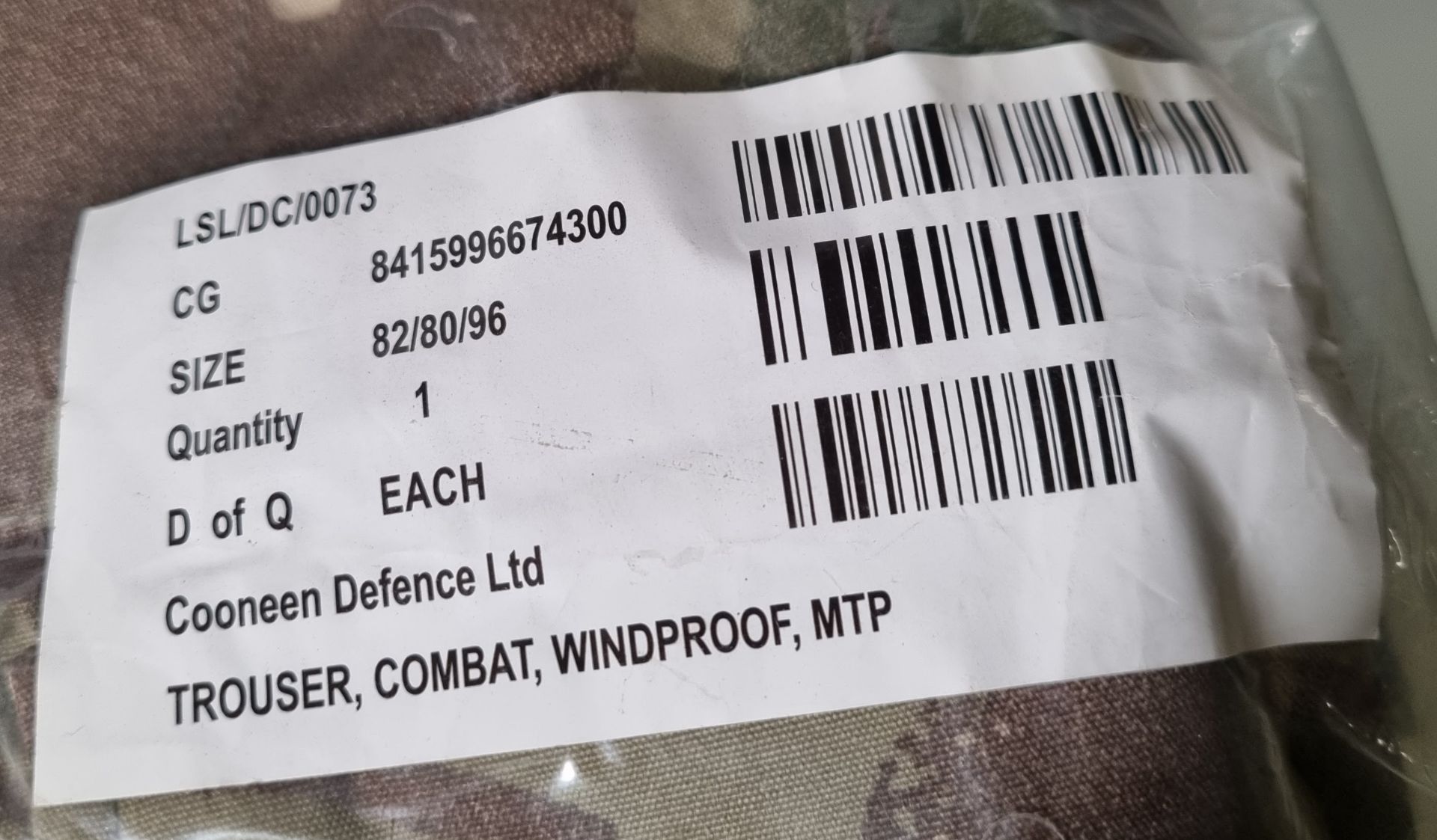 50x British Army MTP combat trousers mixed types - see pictures for selection of sizes - Image 10 of 35