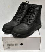 5x pairs of British Forces hot weather safety boots - Size 8M