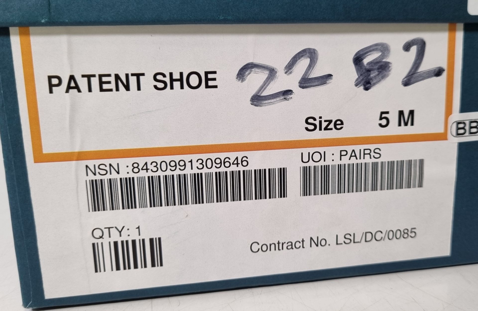 6x pairs of John Land patent shoes - Black - Size 5M - Image 32 of 44