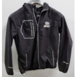 16x British army black tracksuit jackets - mixed grade