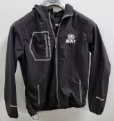 16x British army black tracksuit jackets - mixed grade