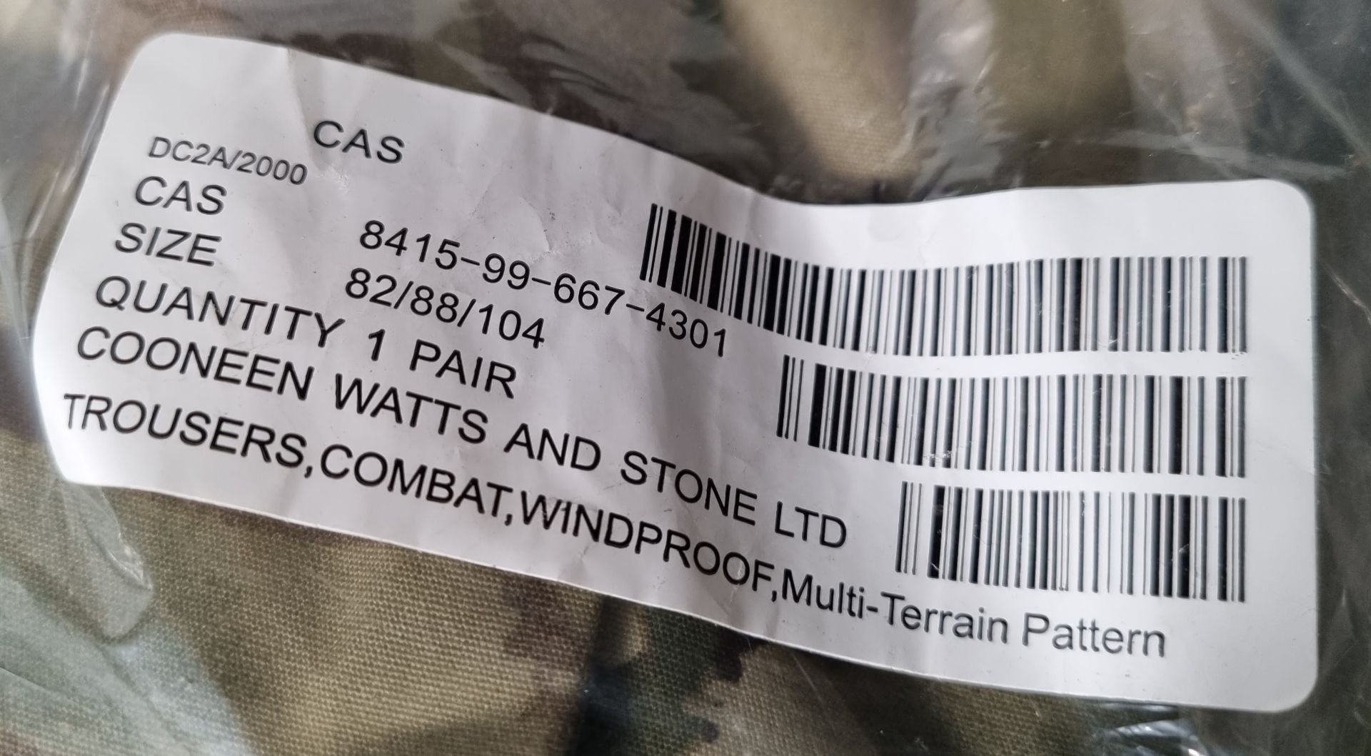 50x British Army MTP combat trousers mixed types - see pictures for selection of sizes - Image 9 of 35