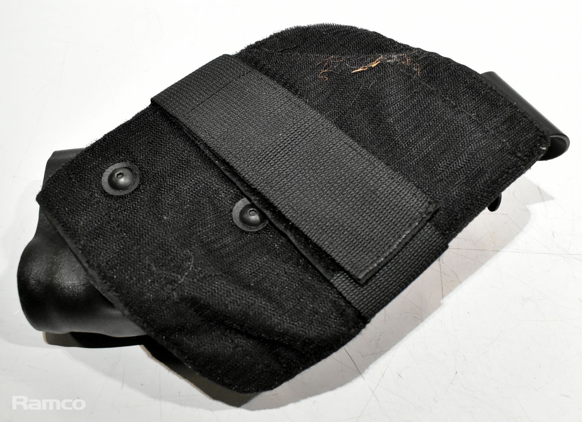 Various types of ex-military black accessories - 17 kg - Image 3 of 11