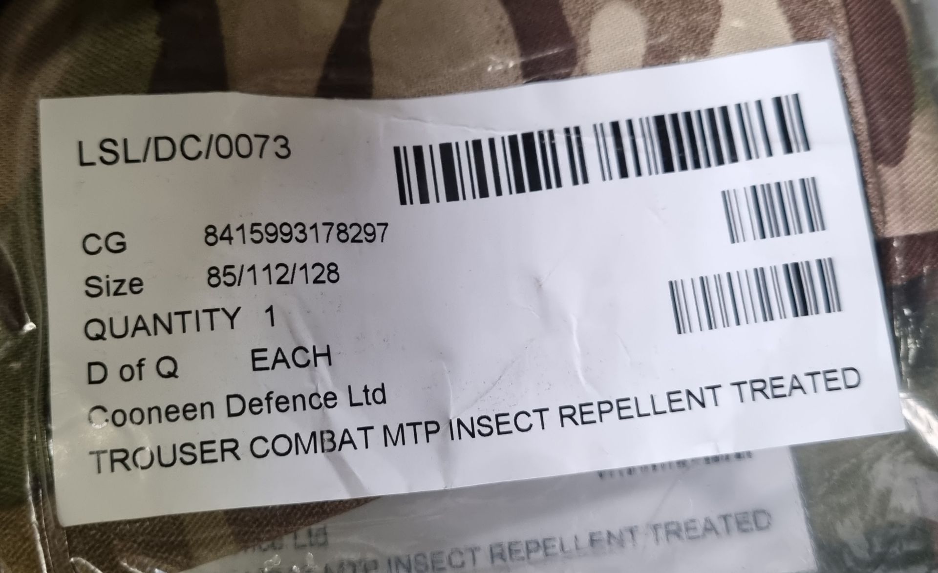 50x British Army MTP combat trousers mixed types - see pictures for selection of sizes - Image 12 of 35