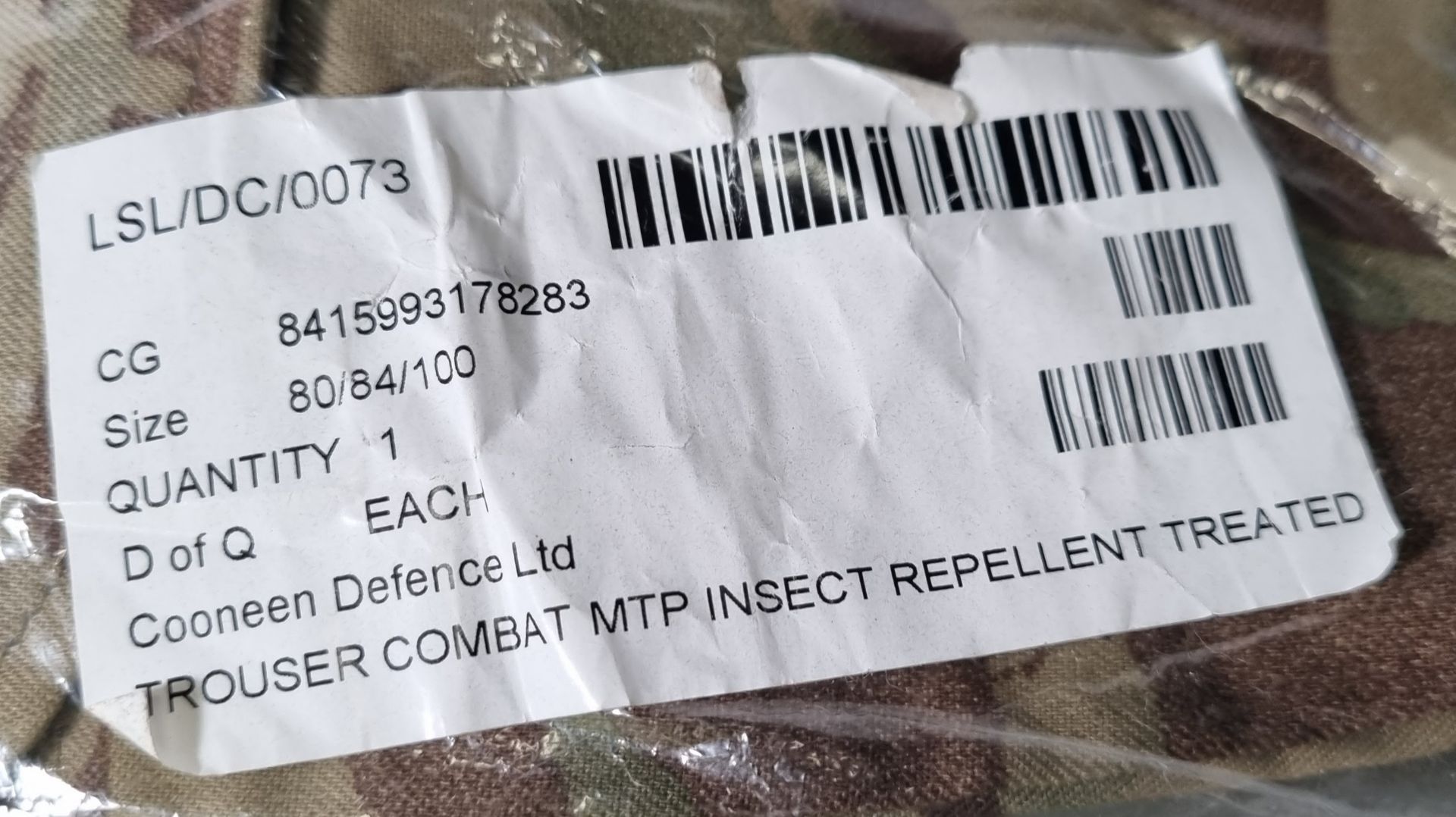 50x British Army MTP combat trousers mixed types - see pictures for selection of sizes - Image 16 of 35