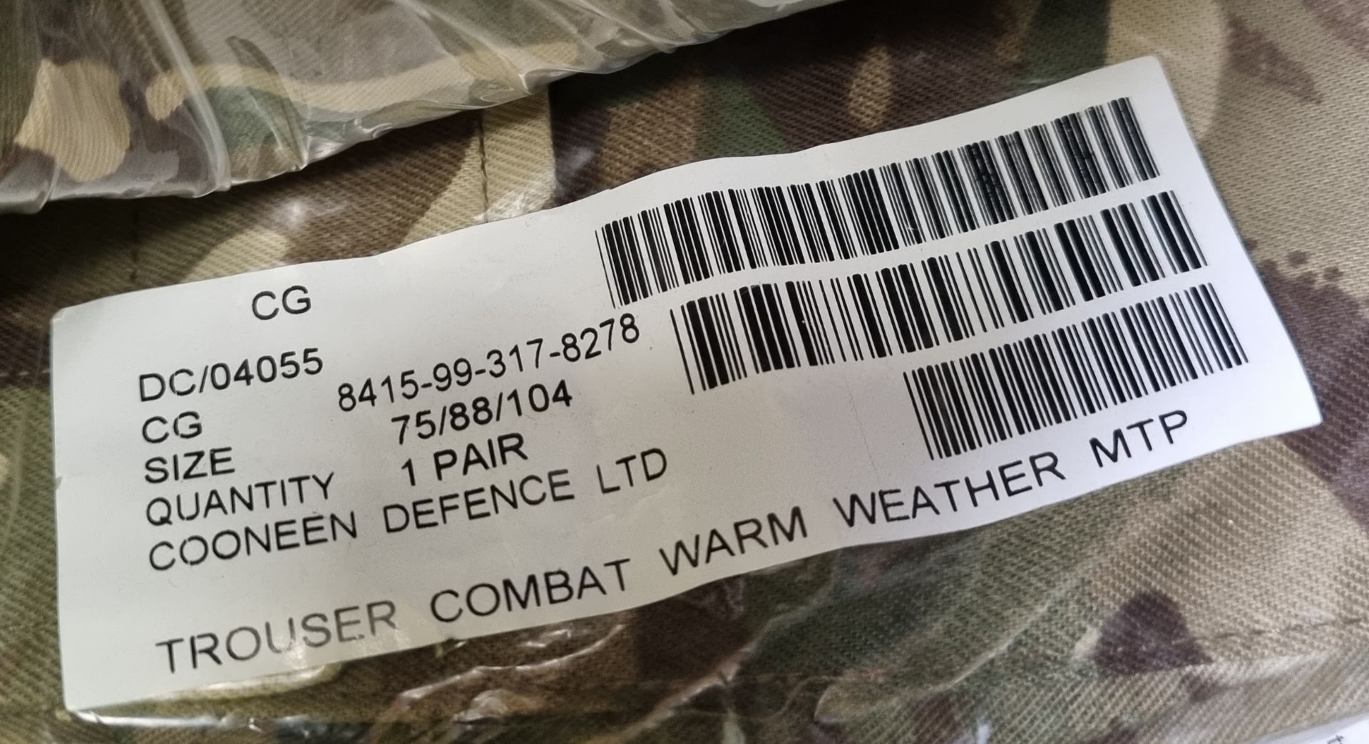 50x British Army MTP combat trousers mixed types - see pictures for selection of sizes - Image 6 of 35