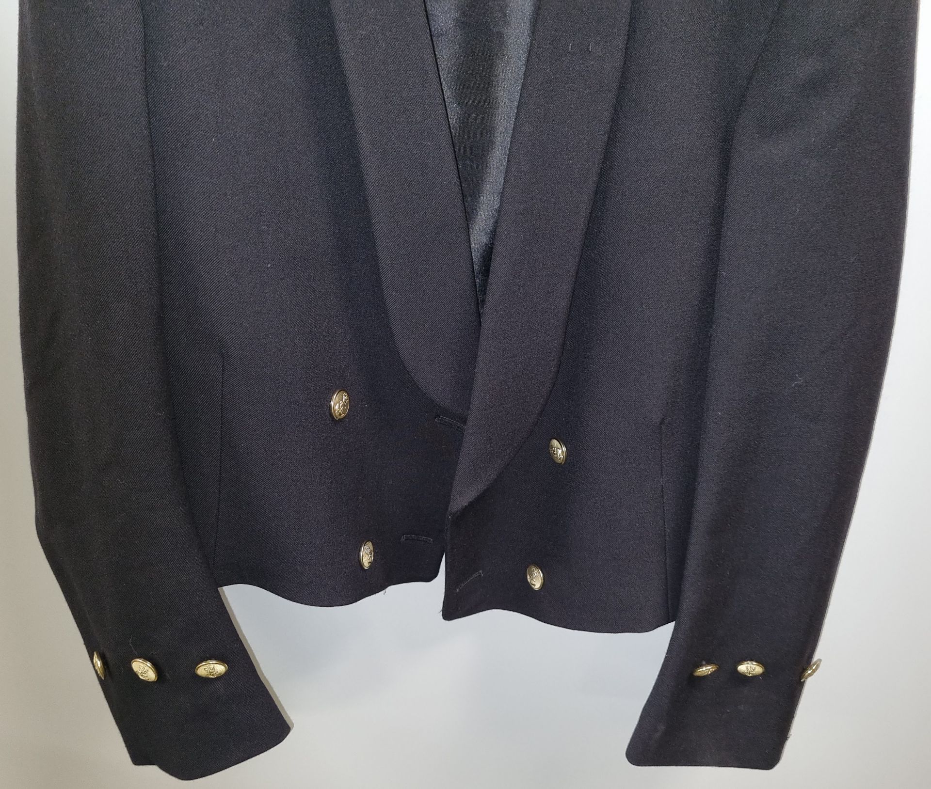 British Forces black mess jacket - Image 3 of 4