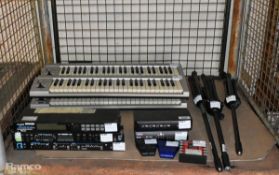 Various audio equipment - Roland MIDI keyboards & much more - full details in description