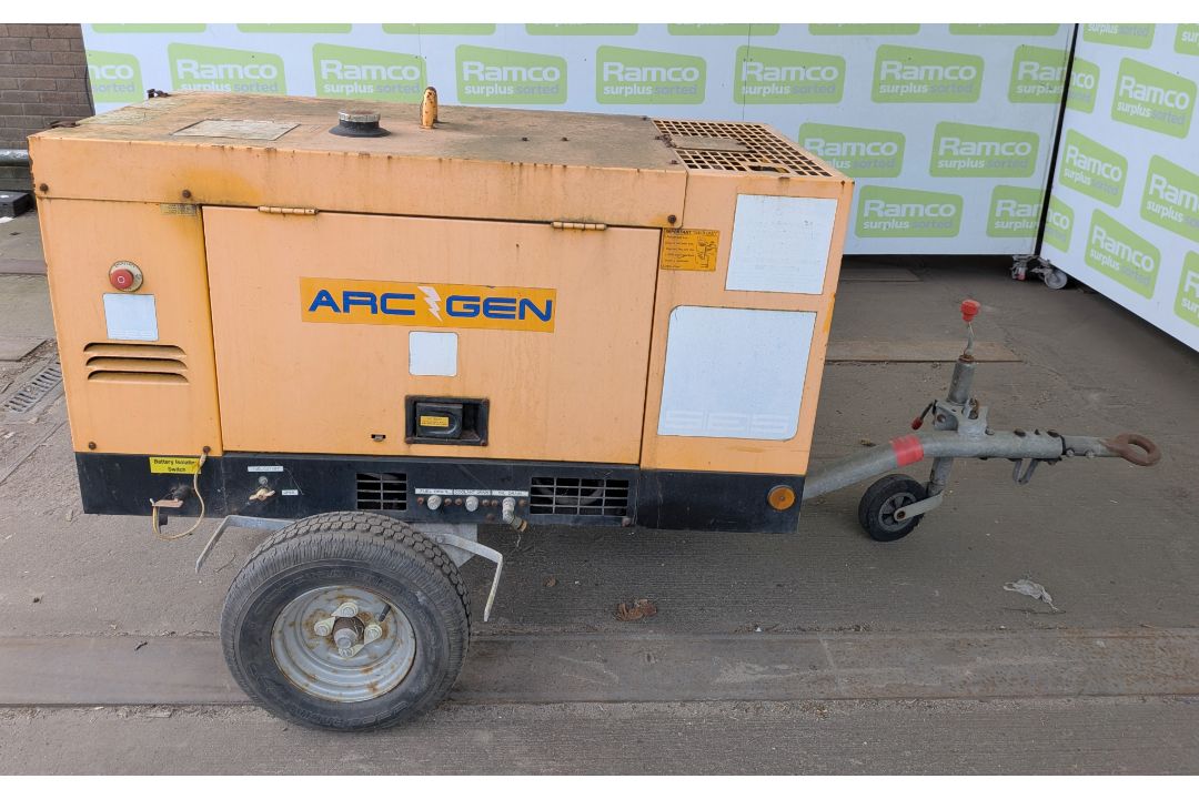ArcGen Weldmaker 400CC-CV trailer-mounted diesel welder generator - Image 3 of 19