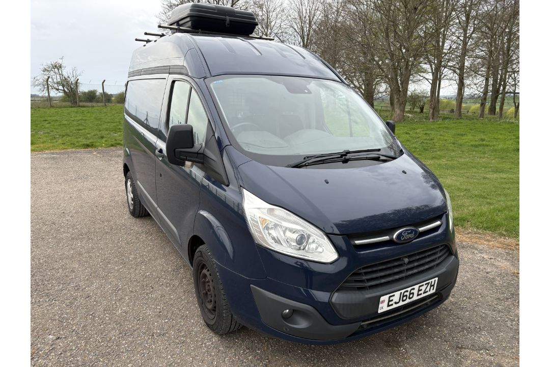 Ford Transit Custom 270 Trend – EJ66 EZH – 2016 – 67704 miles – blue - Image 1 of 16
