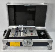 Edirol V4 vision mixer 4-channel video mixer with 5-Star flight case