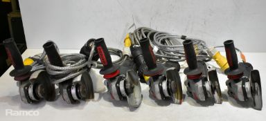 6x Metabo WP8-115 110V 4.5