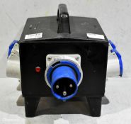 Portable power distribution box - 4x 32A sockets - W 400 x D 380 x H 330mm
