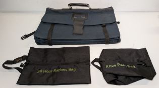 36x British Forces mixed carry bags, STV, CBRN & ration - mixed sizes