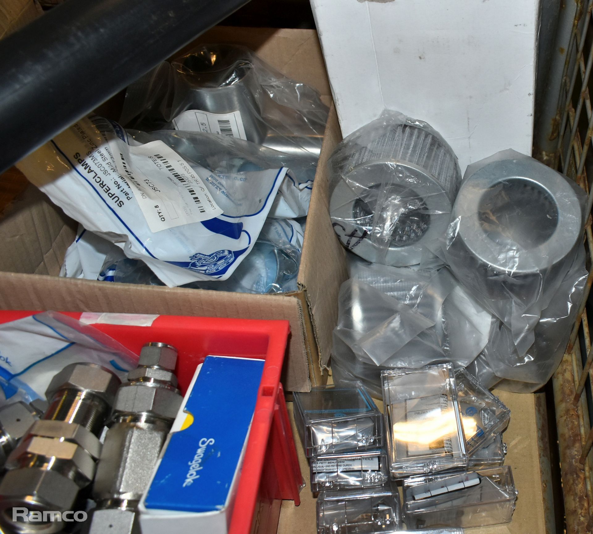 Mechanical & Electrical consumables - Mixed steel braided hoses, filters, brass unions & more - Image 9 of 9