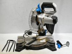 Mac Allister MMIS210C-B 1500W corded compound mitre saw - SPARES OR REPAIRS