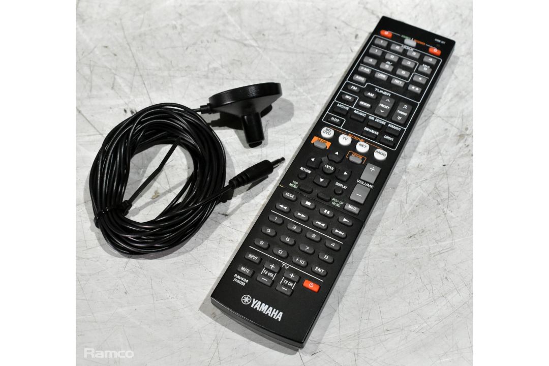Yamaha RX-V475 5.1 network AV receiver/amplifier with remote and reference microphone - Image 6 of 6
