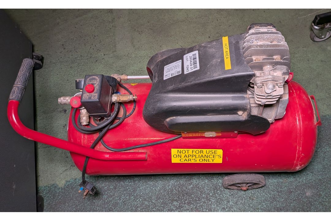 Fini Super Tiger MK262M portable air compressor - 10 bar/145 psi - 230V - Image 6 of 8