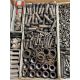 Workshop consumables in metal storage trays - heavy duty bolts, nuts, washers, studs - approx 915kg - Image 15 of 17