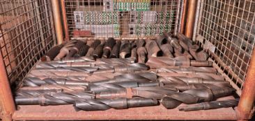 Workshop hardware and consumables - heavy duty drill bits and drill taps - mixed sizes