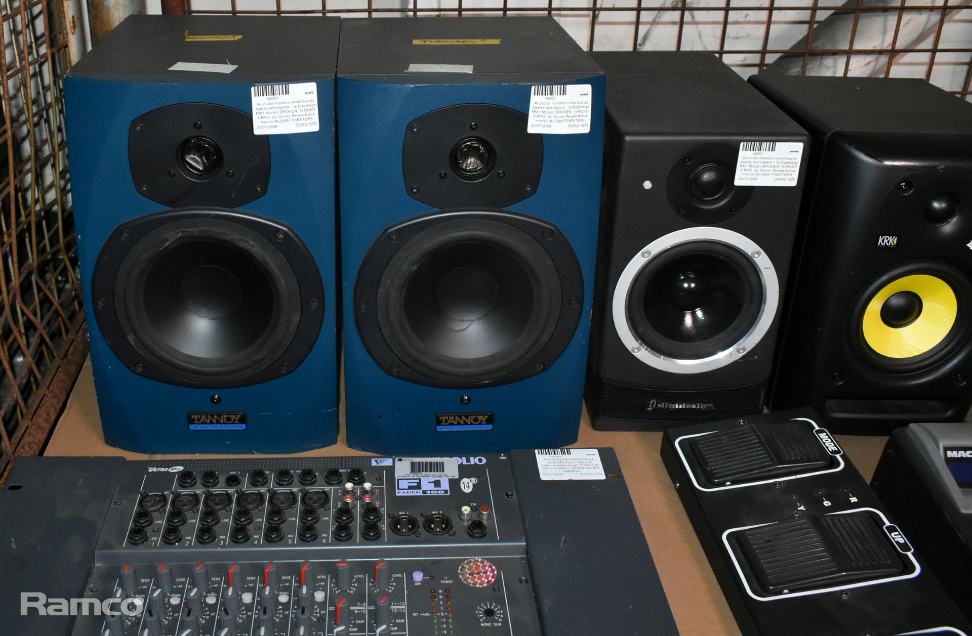 Mixed audio equipment - speakers/monitors, mixers & interfaces - Digidesign, Rokit, M-Audio - Image 2 of 7