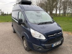 Ford Transit Custom 270 Trend – EJ66 AOV – 2016 – 138758 miles – blue