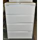 4 drawer filing cabinet - W 900 x D 460 x H 1310mm - NO KEYS - Image 1 of 7
