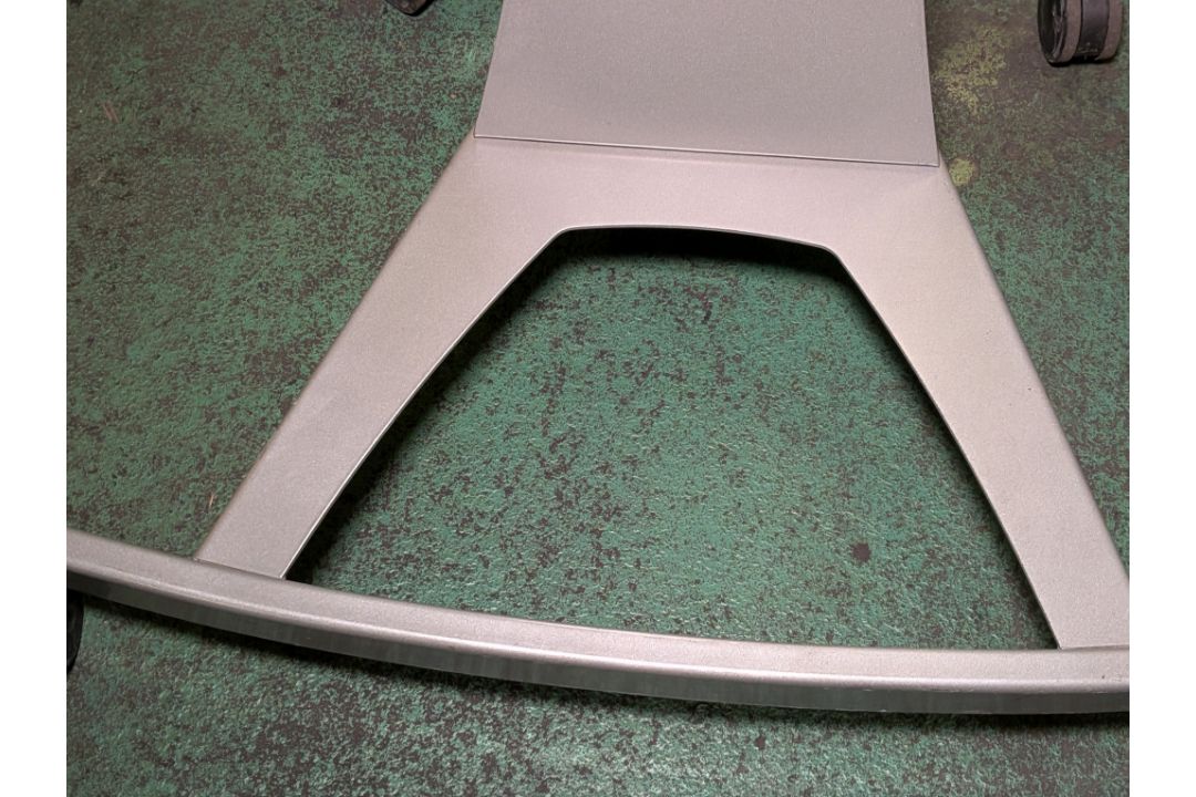 2x Unicol mobile TV/monitor silver stands with 1 adjustable shelf - W 884 x D 660 x H 1890mm - Image 11 of 14