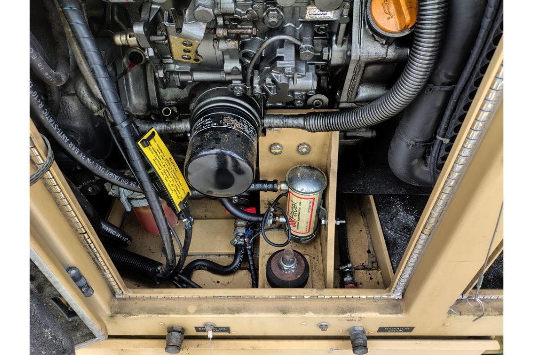 CMCA MPG020 3-phase 20kW/400V/50Hz diesel generator with Yanmar 3TNV88-DSAP water-cooled engine - Image 8 of 12