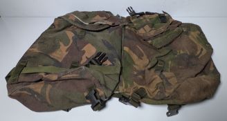 Various types of ex-military DPM accessories - 164kg – may require repair/be incomplete