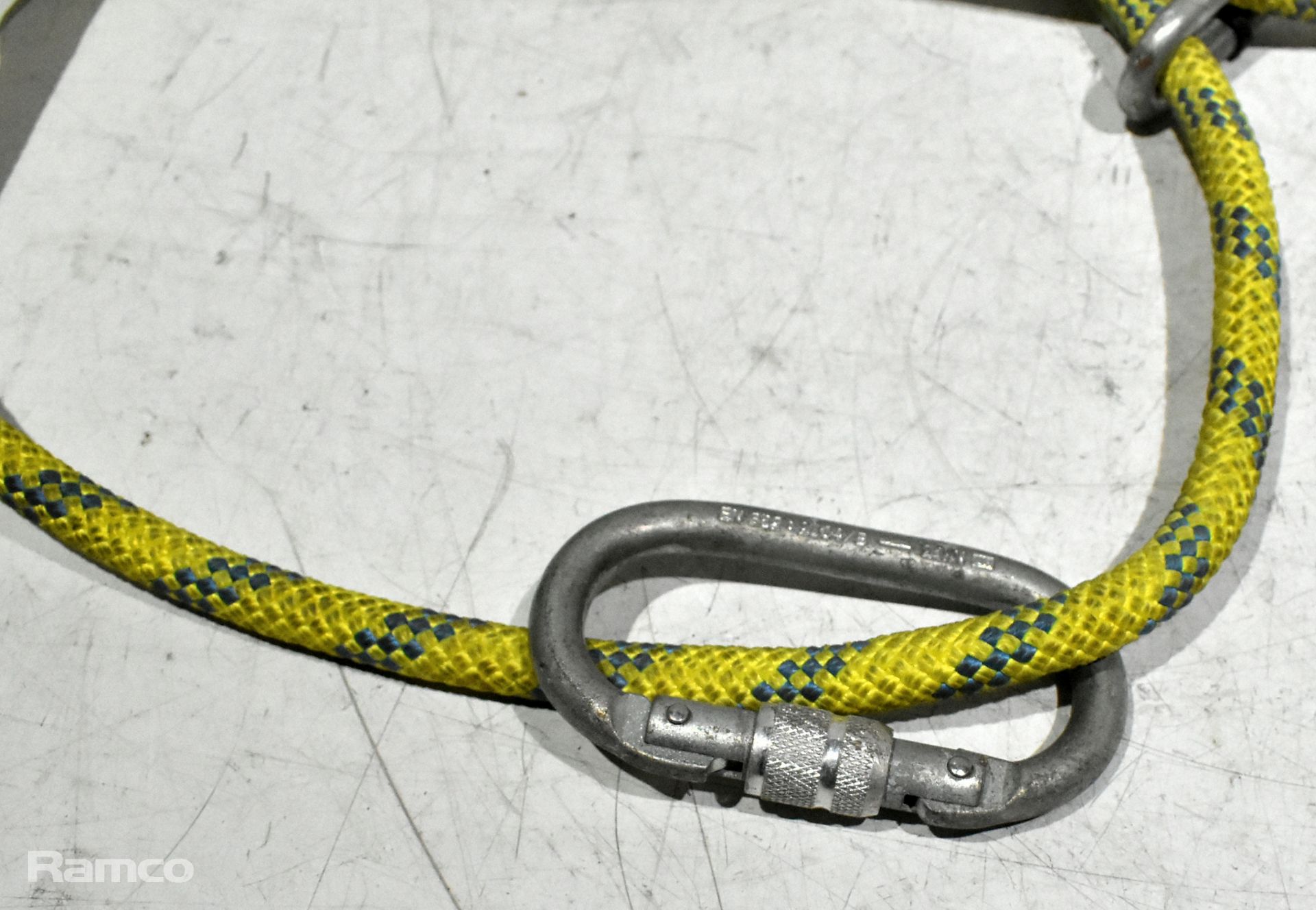 8x G-Force LB 100 17 1.7m universal adjustable safety lanyards with scaffold hook - Image 5 of 5