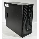 HP Elitedesk 800 G1 TWR desktop computer - Serial No: CZC4255460 - W 180 x D 440 x H 400mm