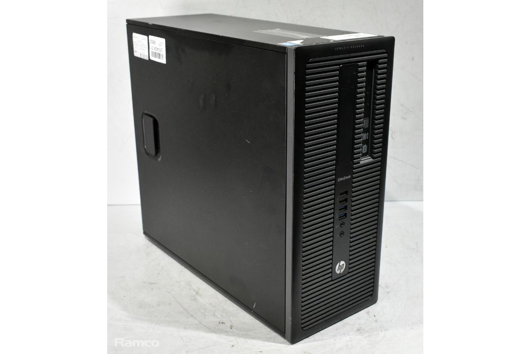 HP Elitedesk 800 G1 TWR desktop computer - Serial No: CZC4255460 - W 180 x D 440 x H 400mm - Image 1 of 4