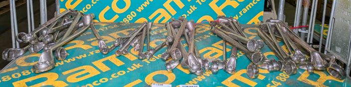 5x bundles of ring spanners - mixed sizes
