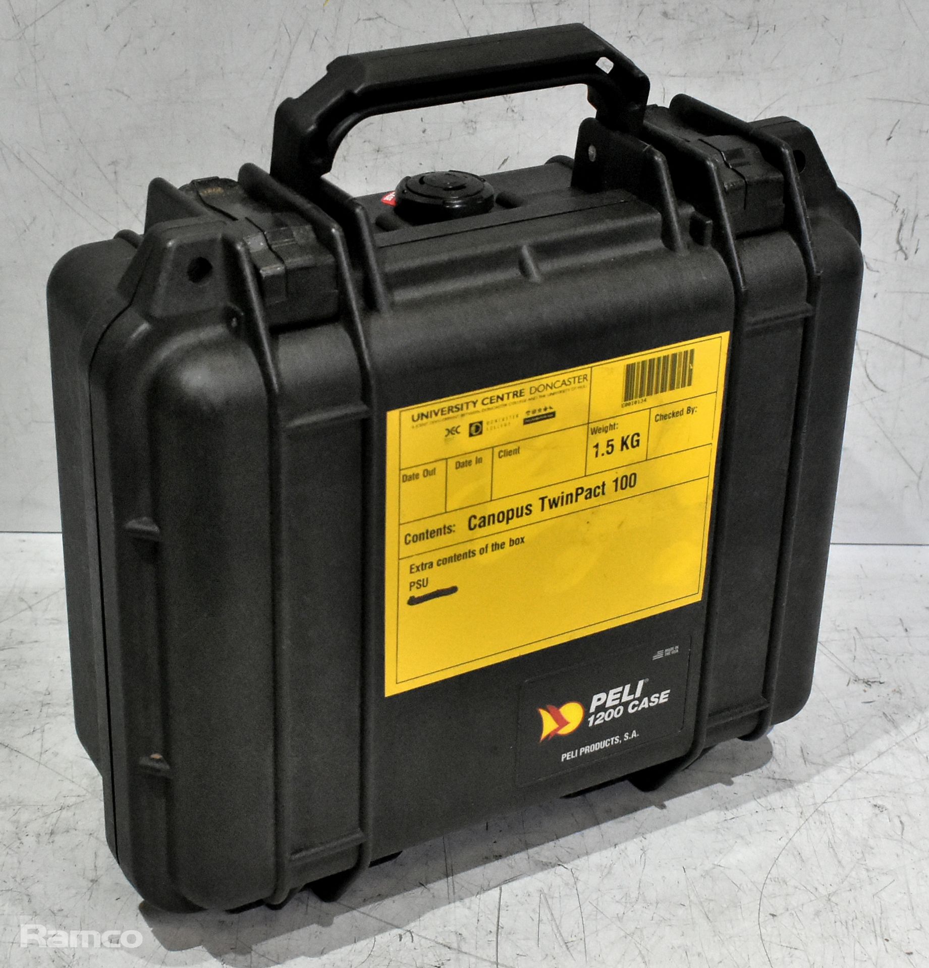 Canopus Twinpact 100 digital video converter and power cable with Peli 1200 case - Image 6 of 6