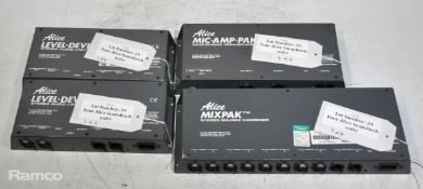 4x Alice Soundtech audio units - see description for full details