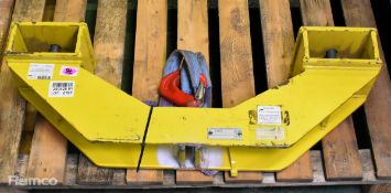 Camlok FLTH2 2t Forklift jib attachment