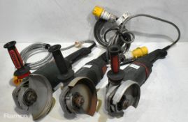 3x Metabo W22-180 MVT 110V 7
