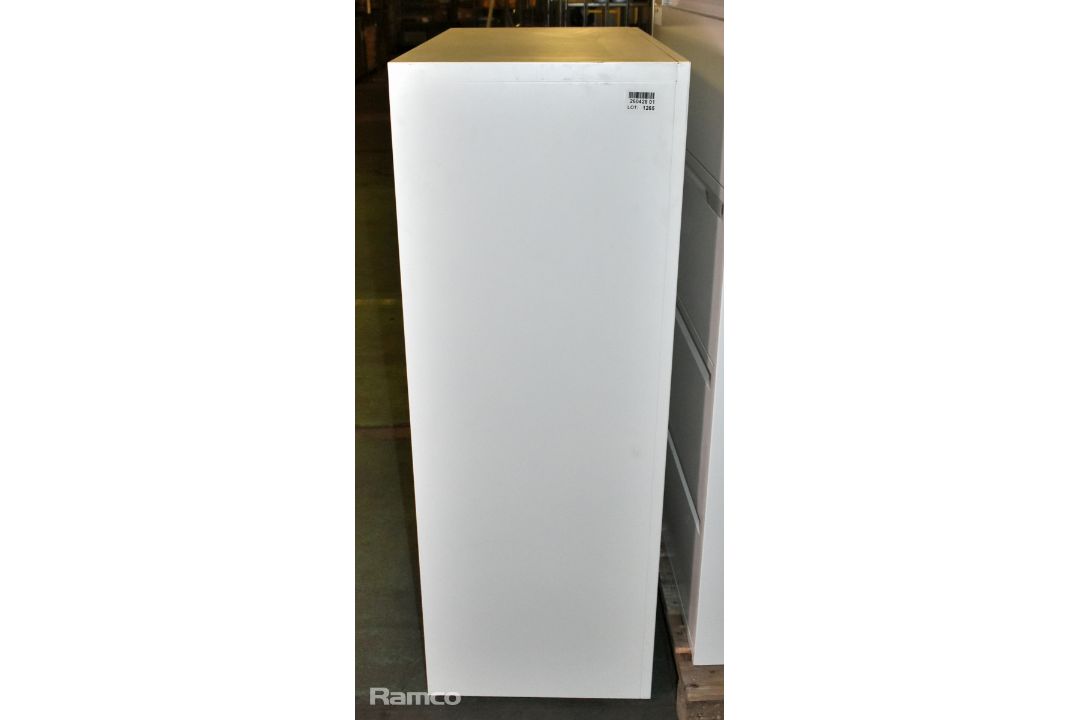 4 drawer filing cabinet - W 900 x D 460 x H 1310mm - NO KEYS - Image 2 of 7