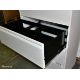 4 drawer filing cabinet - W 900 x D 460 x H 1310mm - NO KEYS - Image 6 of 7