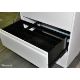 4 drawer filing cabinet - W 900 x D 460 x H 1310mm - NO KEYS - Image 5 of 7
